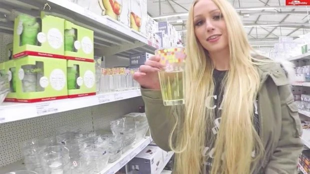 Kinky Shopping - Who Finds Glass With Piss? with Lucy - Cat HD [Pissing In Action, Squirting] (2023 | Mp4)