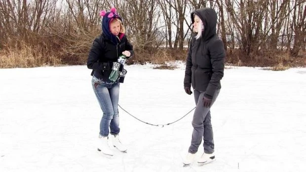 Piss Game On Frozen Lake! with Licky Lex, Violeta HD [All Sex, Cumshots] (2023 | Mp4)