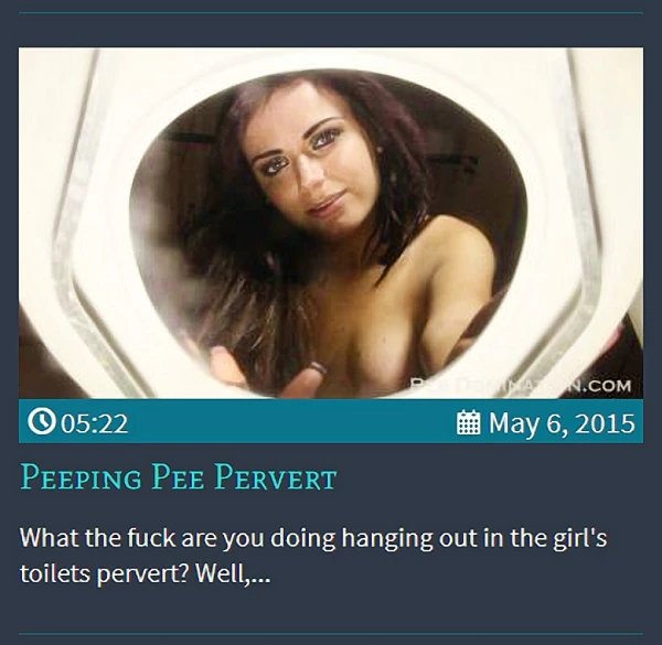 Alexis Blaze with Peeping Pee Pervert HD [Shit And Piss, Piss Drinking] (2023 | Mp4)