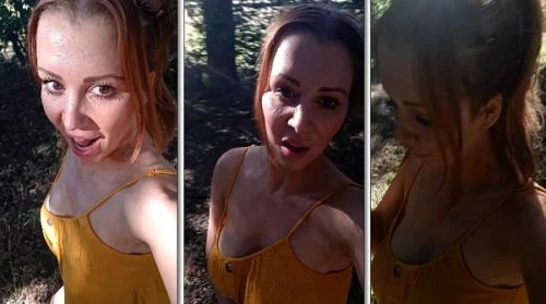 Pee In The Woods with Lucyalexandra1 HD [Spreading Pussy Lips, Posing] (2023 | Mp4)