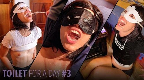 Toilet For A Day 3 HD [Pissing On Pussy, Pissed Woman] (2023 | Mp4)