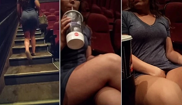 Being Naughty At The Public Movie Theater with Bunny Ratchet HD [Shaved Pussy, Spycam] (2023 | Mp4)