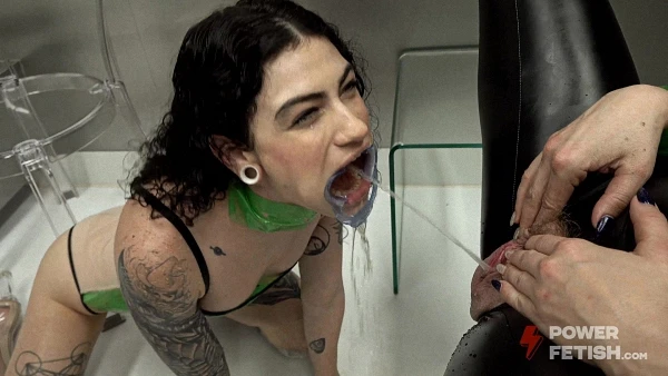 Powerfetish 06 Goth with Jelly Dinner HD [Pissing In Mouth, Lesbian Sex] (2023 | Mp4)