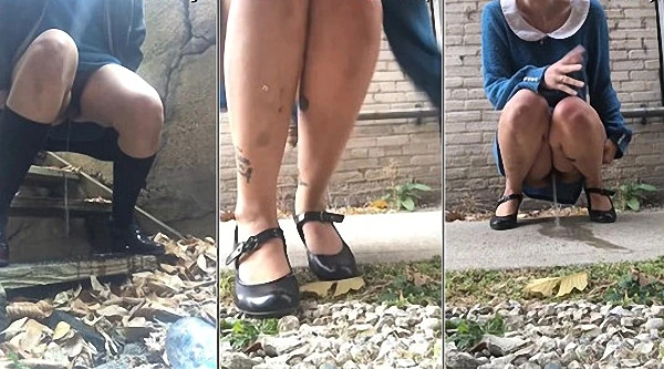 Girl Peeing Outside with Ayab00 HD [Pussy Play, Urin Drink] (2023 | Mp4)
