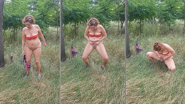 Curvy Milf Pissing Outdoor In Forest with Lisalinda HD [Gonzo, Gang Bang,2144] (2023 | Mp4)