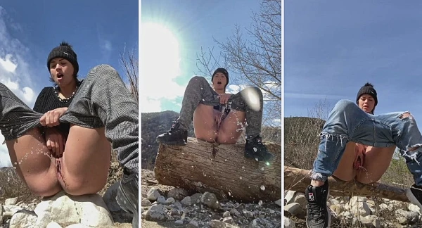 Unexpected Pee Outdoors - I Stop Pissing During My Walks with Vic Alouqua HD [Asslicking, Pissing Girls] (2023 | Mp4)
