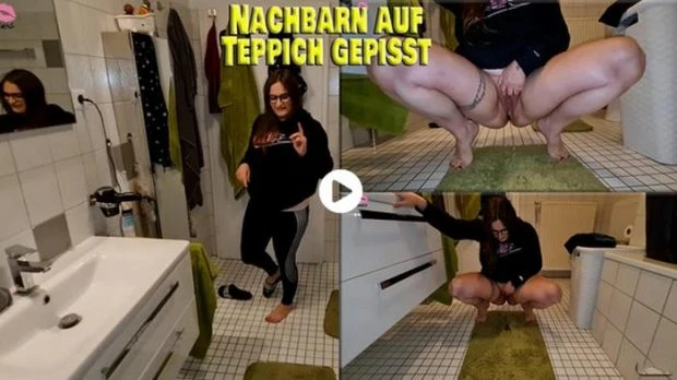 Pissing On Neighbors Carpet HD [Fully Clothed Pissin, Gyno] (2023 | MPEG-4)