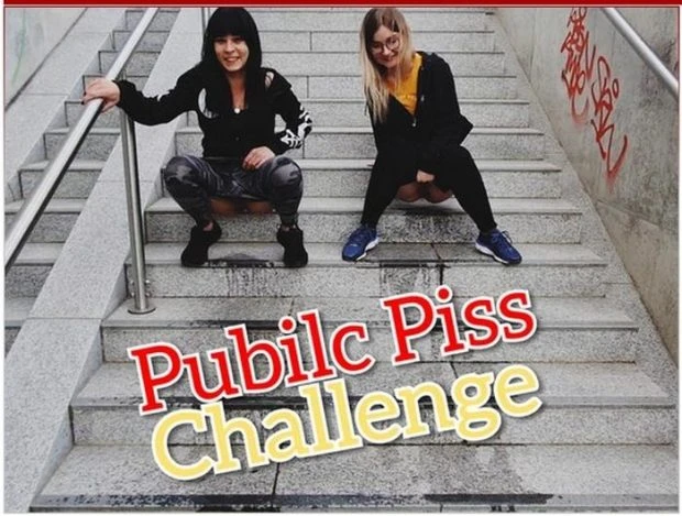Public Piss Challenge Who Pisses More? with Marie-Saint FullHD [Pissing In Action, Squirting] (2023 | MPEG-4)