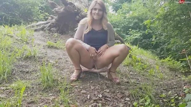 First Time Pissing In Nature with Tatjanayoung FullHD [Piss Spitting, Pissing In Mouth] (2023 | MPEG-4)