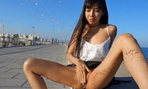 Public Flashing And Quick Risky Squirting At Beach. with Littlesubgirl FullHD [Pee Fetish, Gag] (2023 | MPEG-4)
