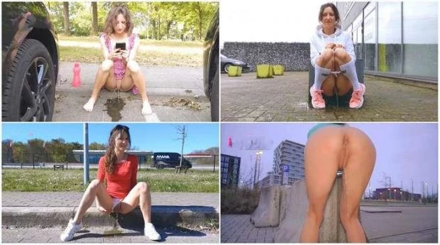 Naughty public pee compilation FullHD [Curvy, Licking] (2024 | MPEG-4)