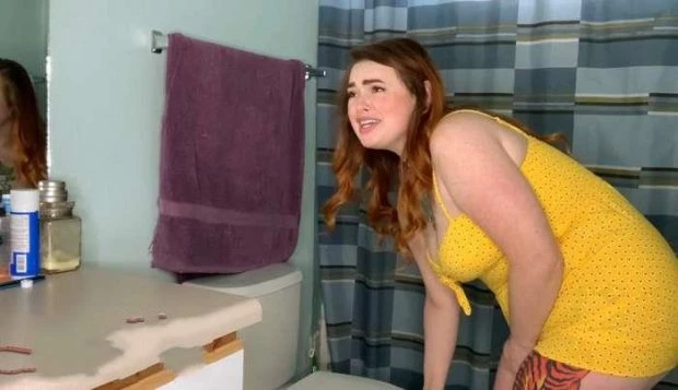 So desperate and peeing in sink with Adora bell FullHD [Squirt, Ginger Hair] (2024 | MPEG-4)